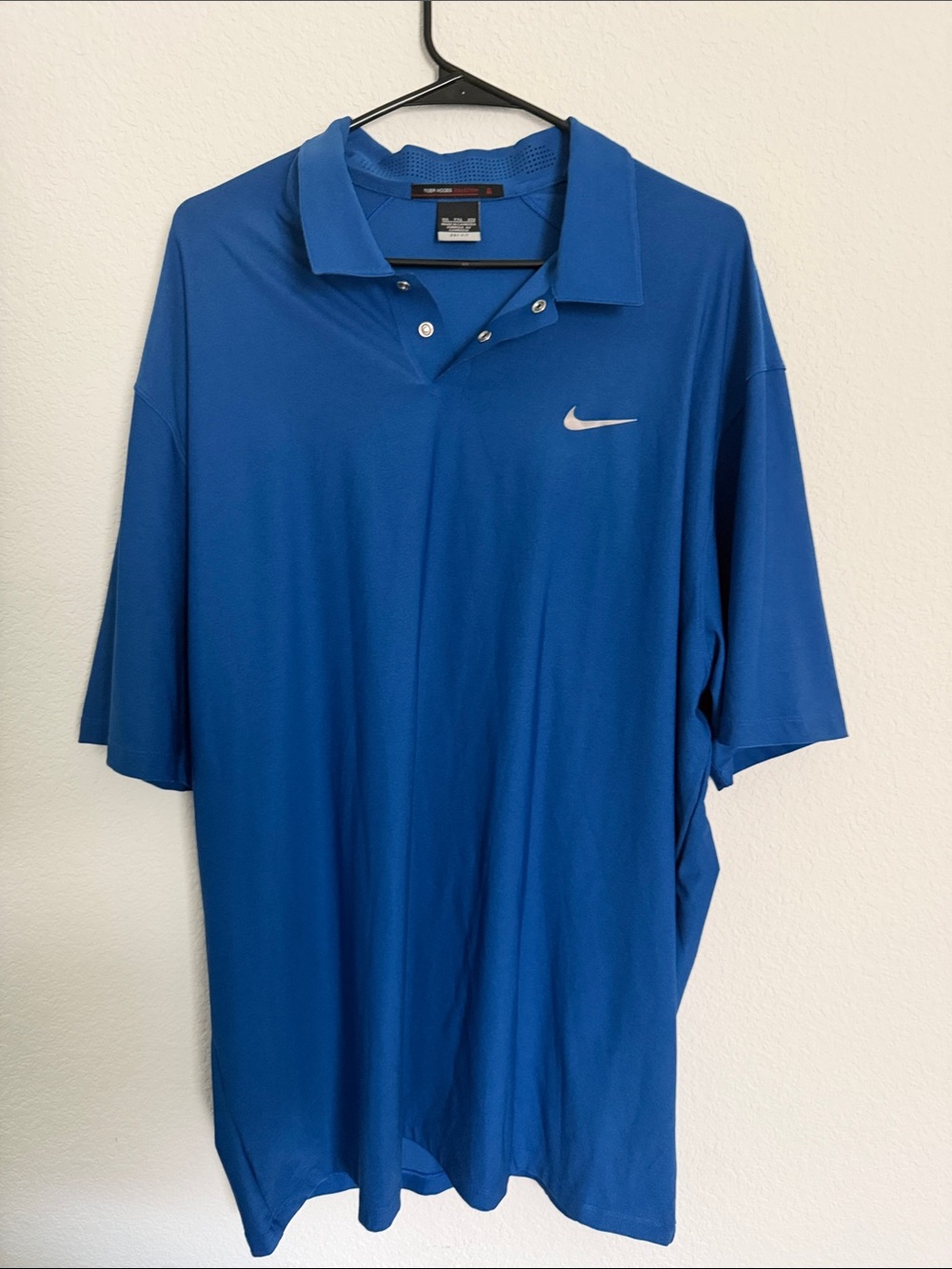 Nike Dri fit tiger woods collection golf polo XXL